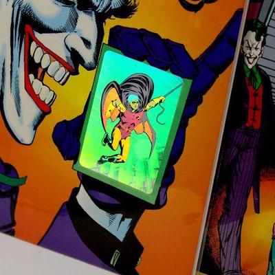ROBIN II #1 JOKER'S WILD Variant Hologram Covers Set of 4 - 1991 DC Comics VF/NM