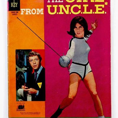 THE GIRL FROM U.N.C.L.E. #4 (10197-708) Silver Age Comic Book 1967 Gold Key Comics 