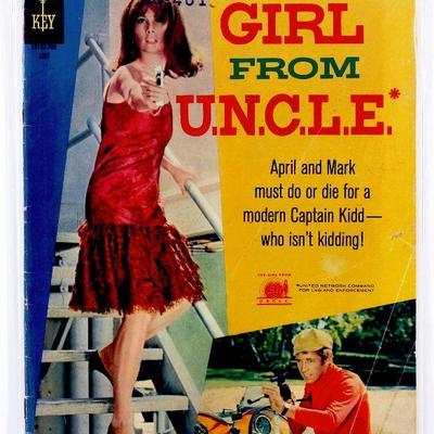 THE GIRL FROM U.N.C.L.E. #3 (10197-706) Silver Age Comic Book 1967 Gold Key Comics