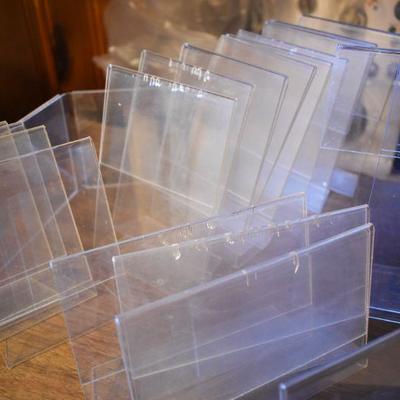 Lot H-11: Collection of Plexi Photo Frames