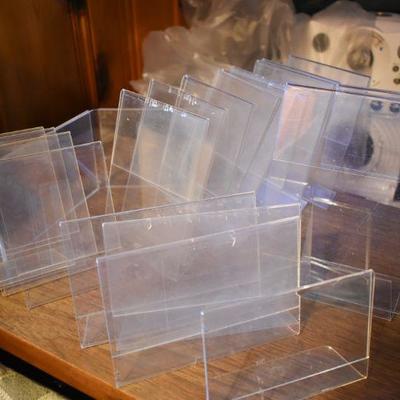 Lot H-11: Collection of Plexi Photo Frames