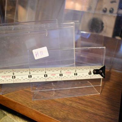Lot H-11: Collection of Plexi Photo Frames