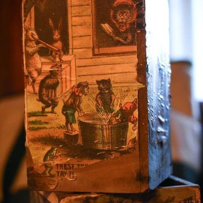Lot H-15: Antique Nesting Boxes Children's Toy