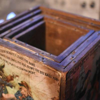 Lot H-15: Antique Nesting Boxes Children's Toy