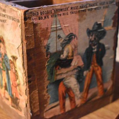 Lot H-15: Antique Nesting Boxes Children's Toy