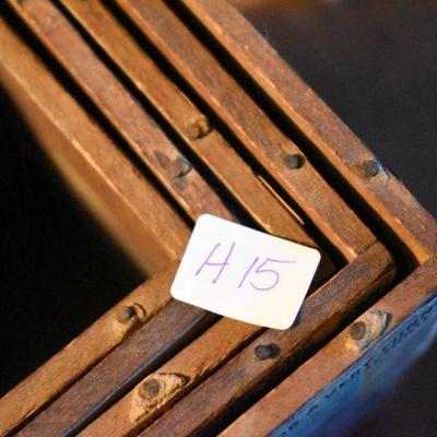 Lot H-15: Antique Nesting Boxes Children's Toy