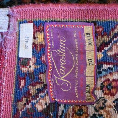 Lot H-16: 10x18 Karastan Wool Rug