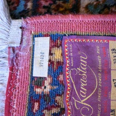 Lot H-16: 10x18 Karastan Wool Rug