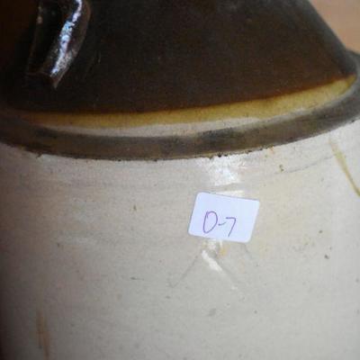 Lot O-7: Vintage Brown Jug