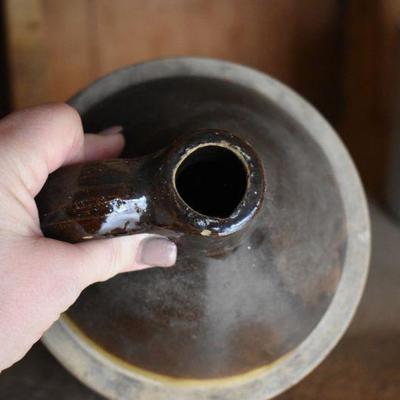 Lot O-7: Vintage Brown Jug