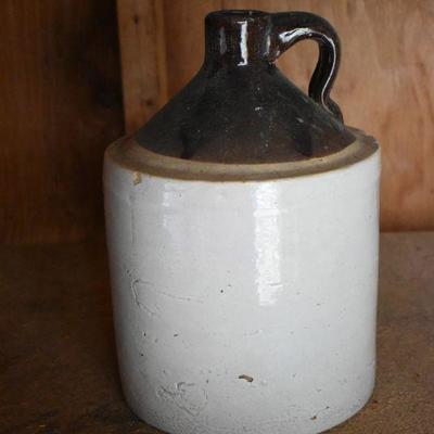 Lot O-8: Vintage Brown Jug 2