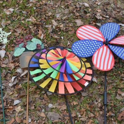 Lot O-16: Collection of Garden DÃ©cor Stakes