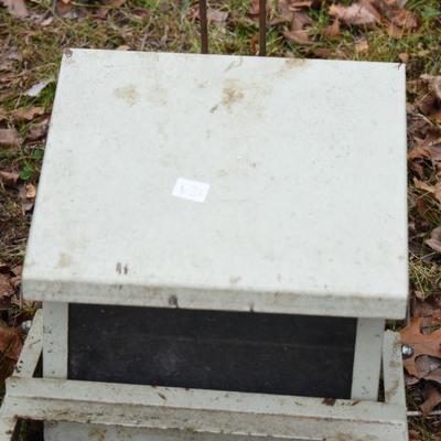 Lot O-21: Two Bird Feeders