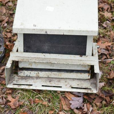 Lot O-21: Two Bird Feeders