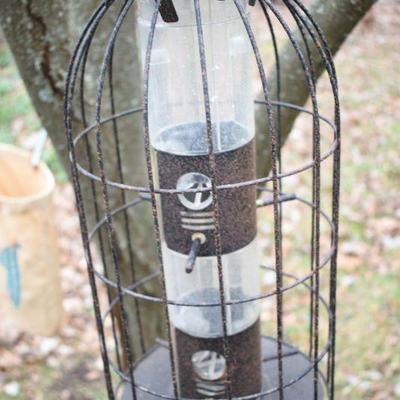 Lot O-22: Three Bird Feeders