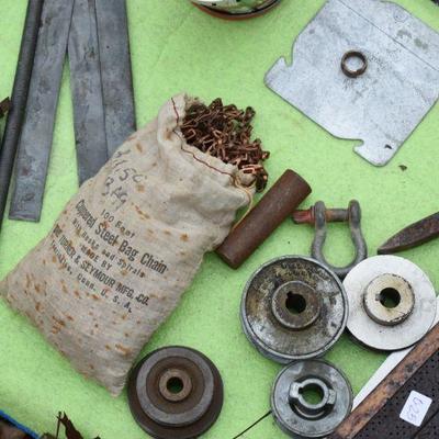 Lot O-25: Collection of Metal