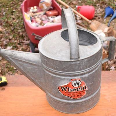 Lot O-26: Corrugated Watering Can