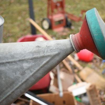 Lot O-26: Corrugated Watering Can