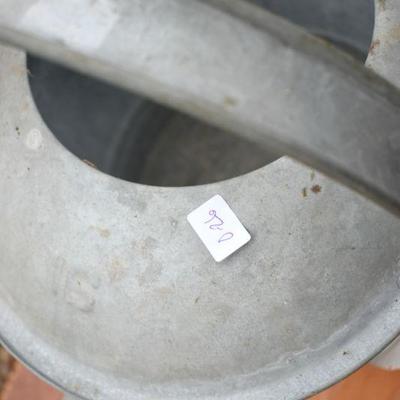 Lot O-26: Corrugated Watering Can