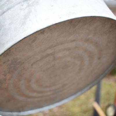 Lot O-26: Corrugated Watering Can