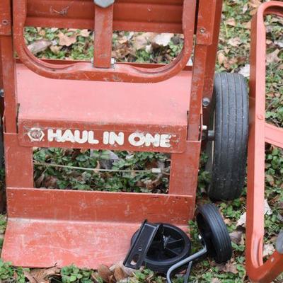 Lot O-44: Haul in One Hand Truck