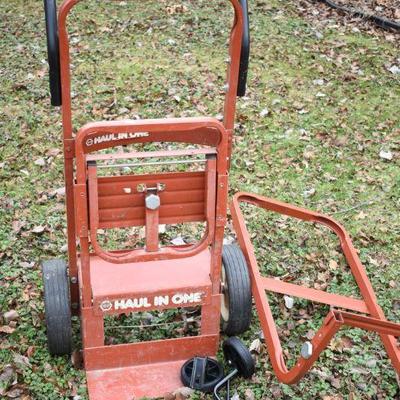 Lot O-44: Haul in One Hand Truck