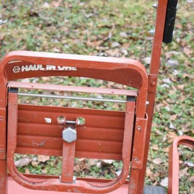 Lot O-44: Haul in One Hand Truck