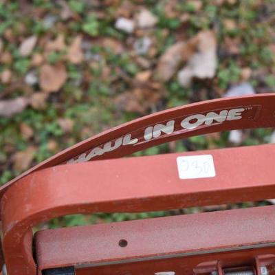 Lot O-44: Haul in One Hand Truck