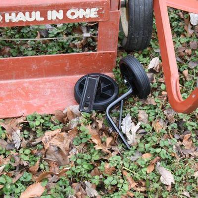 Lot O-44: Haul in One Hand Truck