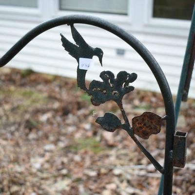 Lot O-46: Two Shephard's Hooks and Two Flag Posts