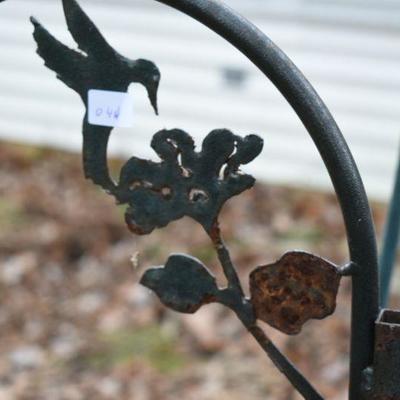 Lot O-46: Two Shephard's Hooks and Two Flag Posts
