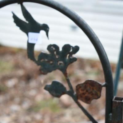 Lot O-46: Two Shephard's Hooks and Two Flag Posts