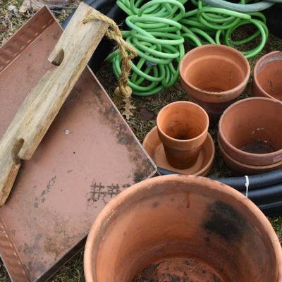 Lot O-47: Large Collection of Planters and Pots