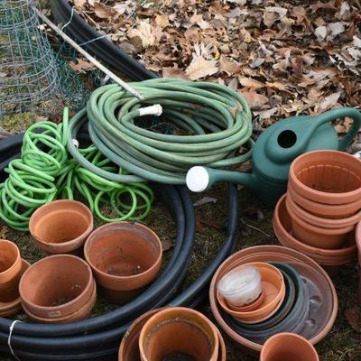 Lot O-47: Large Collection of Planters and Pots