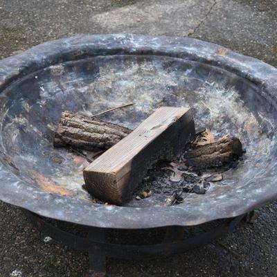 Lot O-48: Well Used Fire Pit