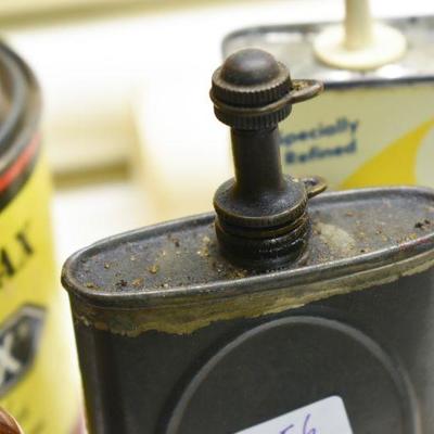 Lot B-256: Vintage Cans and Tins