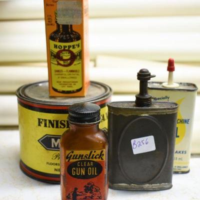 Lot B-256: Vintage Cans and Tins