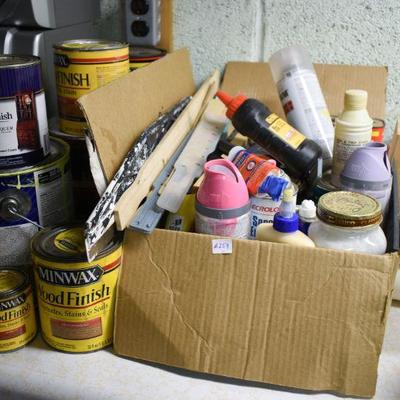 Lot B-257: Large collection of Paints and Finishes
