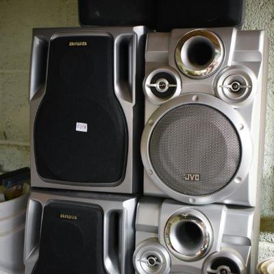 Lot B-258: Three Sets of Speakers