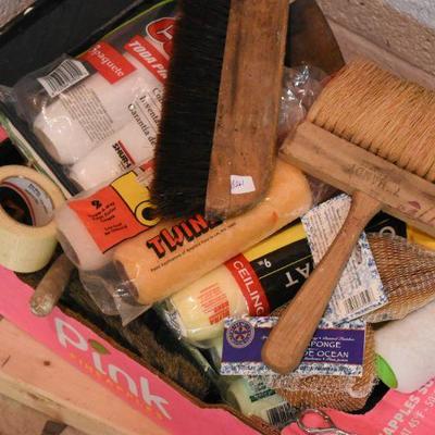 Lot B-261:  Painting Supplies