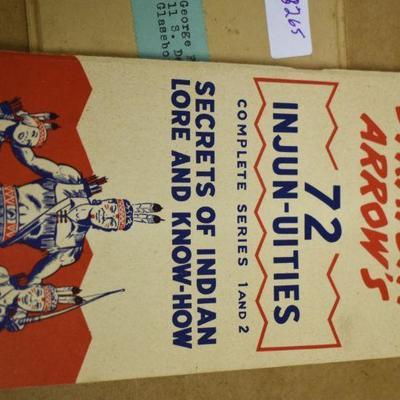 Lot B-265: Vintage Straight Arrow's 72 Injun-uities Book