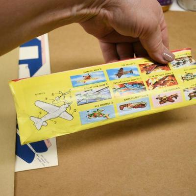 Lot B-266: Vintage Paper Airplane Kit