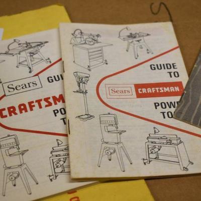 Lot B-267: Collection of Vintage Woodworking Pamphlets