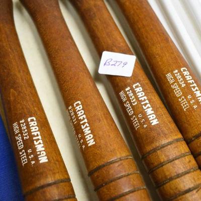 Lot B-279:  Craftsman Chisel Set