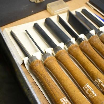 Lot B-280:  Craftsman Chisel Set