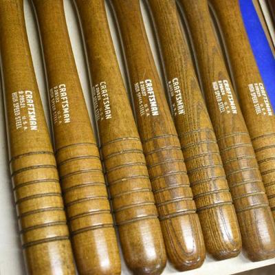 Lot B-280:  Craftsman Chisel Set