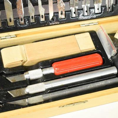 Lot B-30:  Exacto Set and More