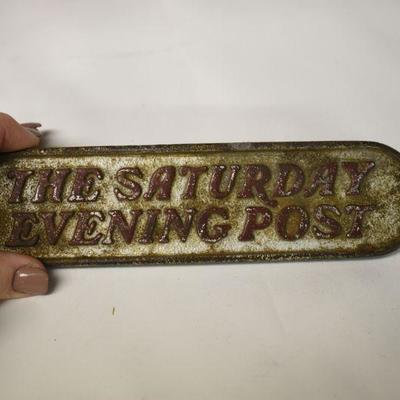 Lot B-171:  Vintage Magazine Weight