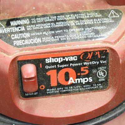 Lot B-181:  Shop Vac