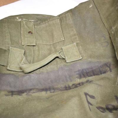 Lot B-192:  Military Duffle Bag